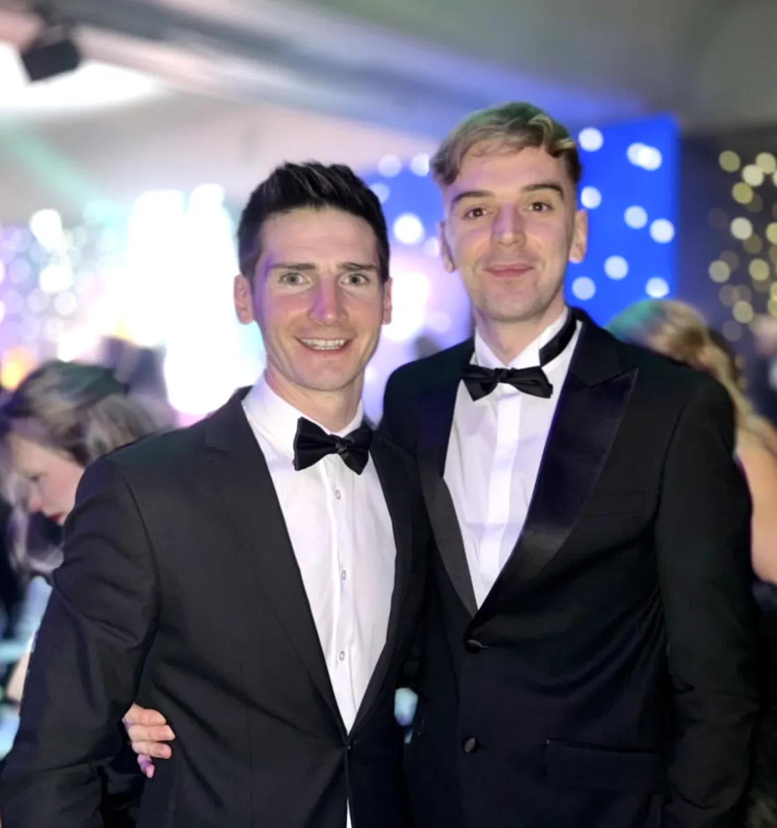 Move as One founders at an industry awards night